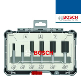 Jogo Fresas Bosch 8MM - 6PCS (2607017466)