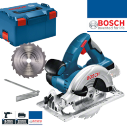 Serra Circular Bosch Profissional GKS 18V-LI 165MM + Mala (060166H006)