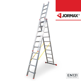 Escada Alumínio Jormax Maxiladder Tripla 