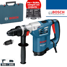 Martelo Perfurador Bosch Profissional GBH 4-32 DFR + Mala (0611332100)