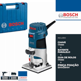 Tupia Bosch Profissional GKF 600 + Mala (060160A100)