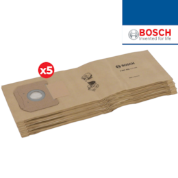 Sacos Papel p/ Aspirador Bosch GAS 35 - 5UNI (2607432035)