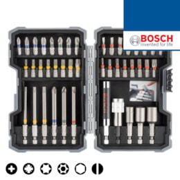 Jogo Bits de Aparafusar Bosch Extra Hard - 43PCS (2607017164)