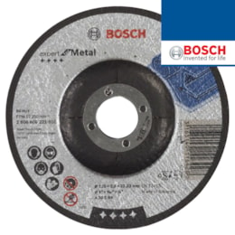 Disco Côncavo Corte Bosch p/ Metal 115MMx2,5MM (2608600005)
