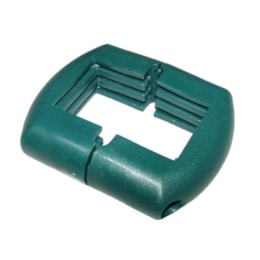 Abraçadeira Plástico Retangular - Verde RAL6005