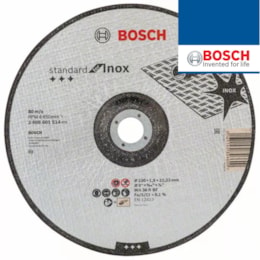 Disco Côncavo Corte Bosch Standard p/ Inox 230MMx1,9MM (2608601514)