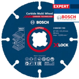 Disco Bosch Expert X-Lock p/ Multi Material 115MM (2608901192)
