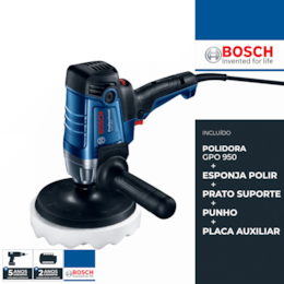 Polidora Bosch Profissional GPO 950 + Ofertas (06013A2020)