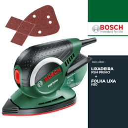 Multi Lixadeira Bosch PSM Primo + 1 Folha Lixa (06033B8000)