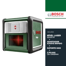 Nivel Laser Linhas Bosch QUIGO III (0603663500)