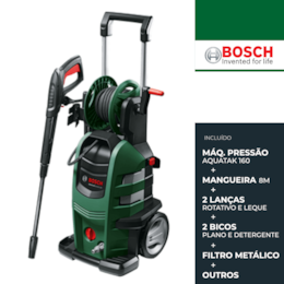 Máquina de Lavar a Pressão Bosch 2600W AdvancedAquatak 160 (06008A7800)