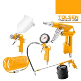 Kit Compressor Tolsen - 5PCS 