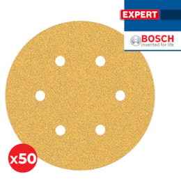 Lixa Bosch Expert C470 p/ Lixadeira Ø150MM - 50UNI