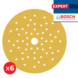 Lixa Bosch Expert C470 p/ Lixadeira Ø150MM - 6UNI (2608901111)