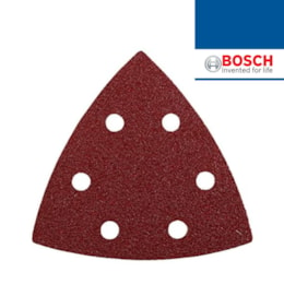 Lixa Bosch Expert F460 p/ Lixadeira 93MM - Grão 120 - 5UNI (2608621687)