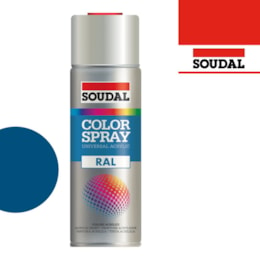 Spray Esmalte Acrílico RAL5010 Azul - Soudal 400ML