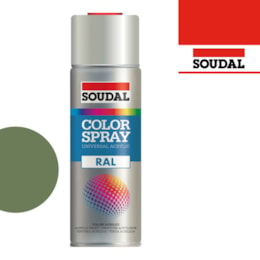 Spray Esmalte Acrílico RAL6011 Verde - Soudal 400ML