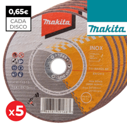 Disco Makita Corte p/ Metal 76MMx1MM - 5UNI