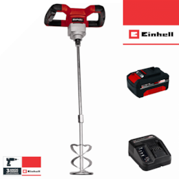 Misturador Einhell TE-MX 18 Li - Solo + Bateria 18V 4.0Ah + Carregador