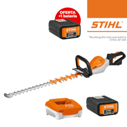 Corta Sebes Stihl HSA 130 R 75CM + Bateria AP 200 5.2Ah + Carregador + OFERTA Bateria AP 200