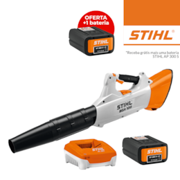 Soprador Stihl BGA 100 +  Bateria AP 300 S 7.2Ah + Carregador + OFERTA Bateria AP 300 S