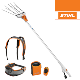 Varejador de Oliveiras Stihl SPA 130 + Smart Connector 2A + Arnês + Bolsa