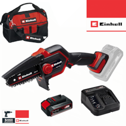 Eletrosserra Podadora Einhell GE-PS 18/15 Li-i + Bateria 18V 2.5Ah + Carregador + Mala