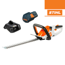 Corta Sebes Stihl Bateria HSA 30.0 45CM + Bateria AS 2 2.6Ah + Carregador